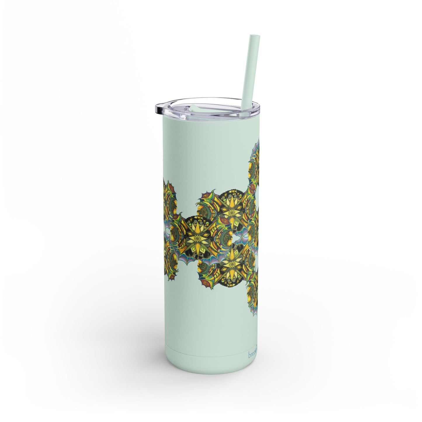 Copy of Creature by breathemovedivine Pattern 20oz Skinny Matte Tumbler - breathemovedivine