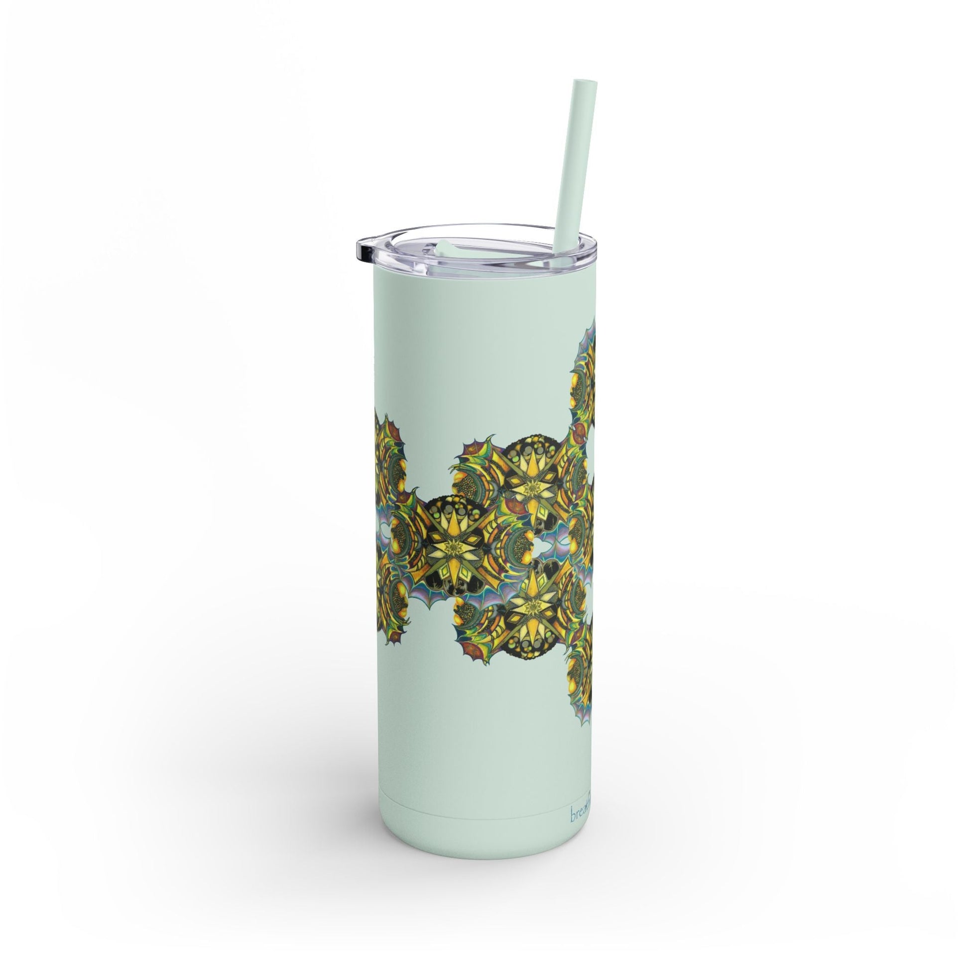 Copy of Creature by breathemovedivine Pattern 20oz Skinny Matte Tumbler - breathemovedivine