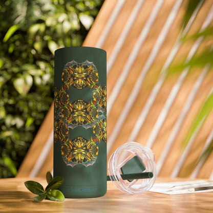 Copy of Creature by breathemovedivine Pattern 20oz Skinny Matte Tumbler - breathemovedivine