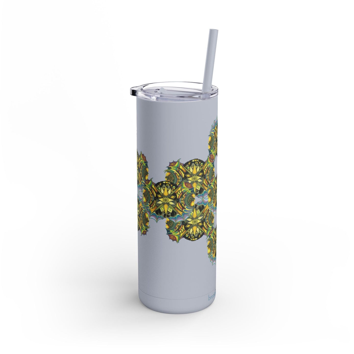 Copy of Creature by breathemovedivine Pattern 20oz Skinny Matte Tumbler - breathemovedivine