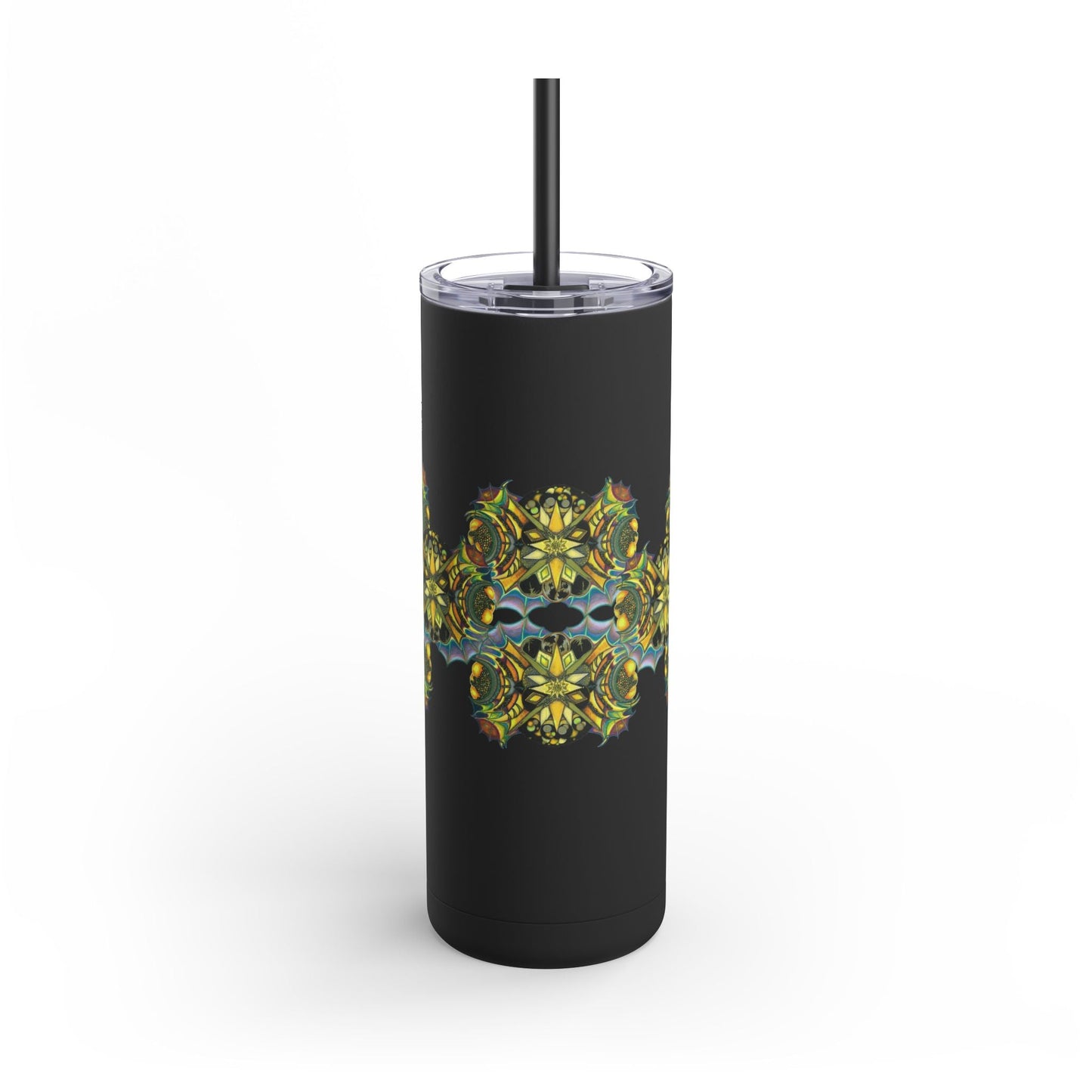 Copy of Creature by breathemovedivine Pattern 20oz Skinny Matte Tumbler - breathemovedivine