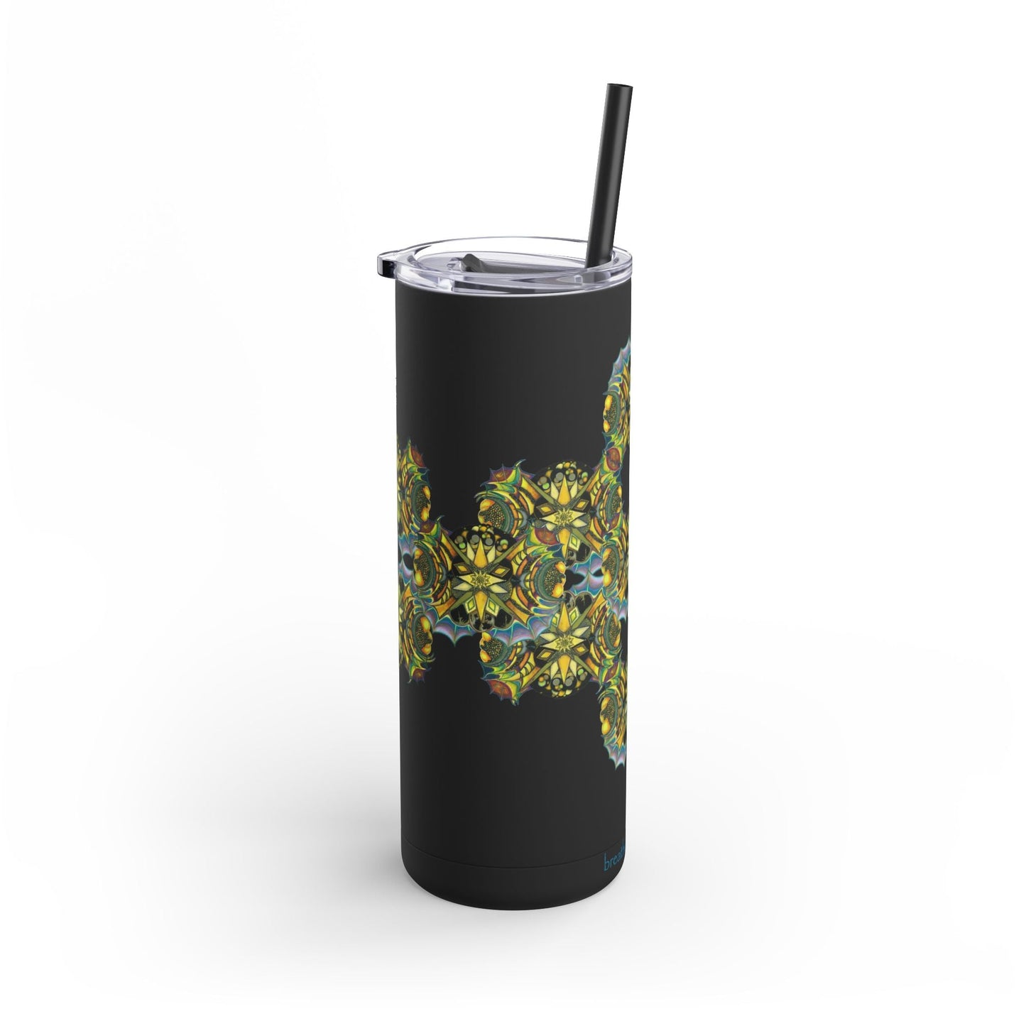 Copy of Creature by breathemovedivine Pattern 20oz Skinny Matte Tumbler - breathemovedivine