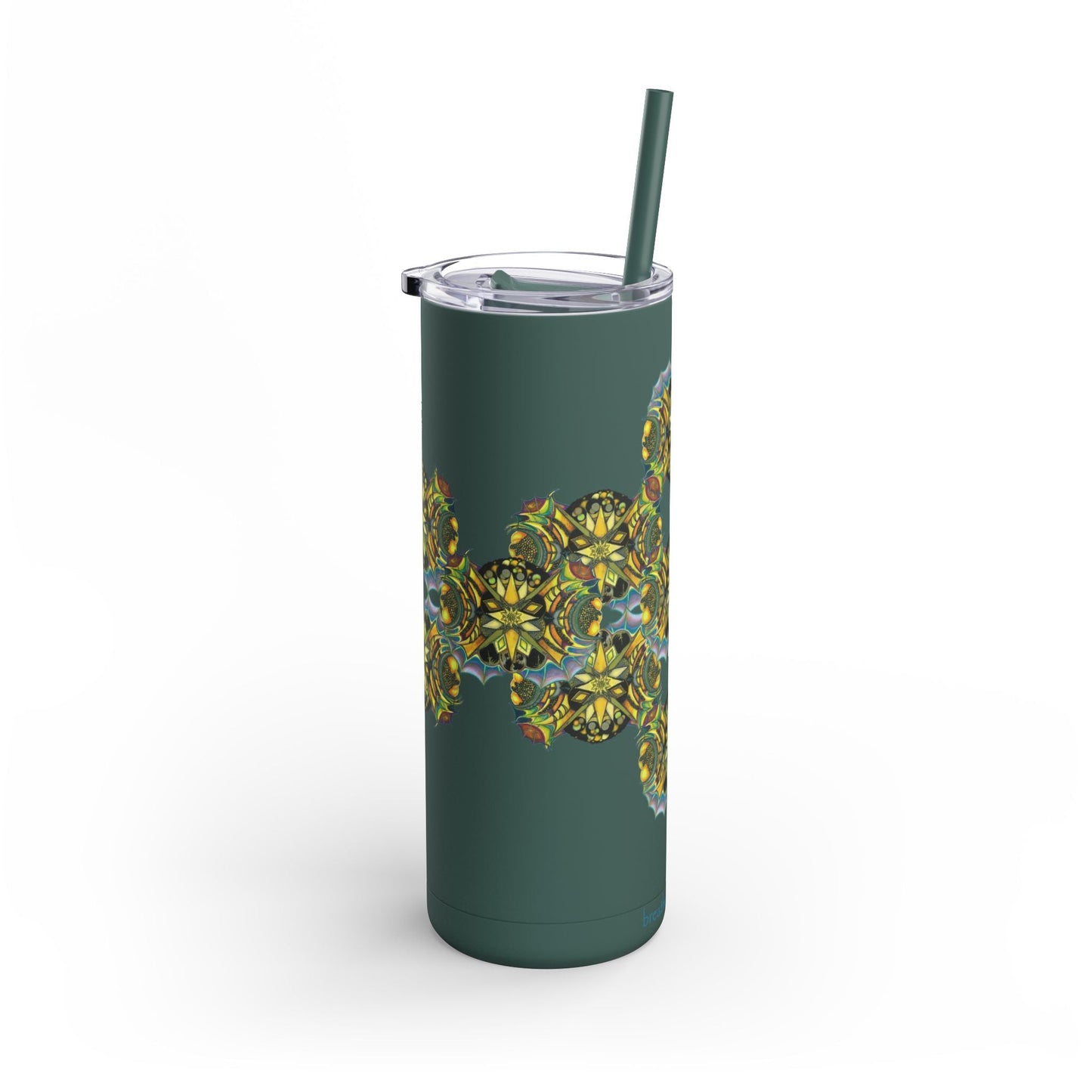 Copy of Creature by breathemovedivine Pattern 20oz Skinny Matte Tumbler - breathemovedivine