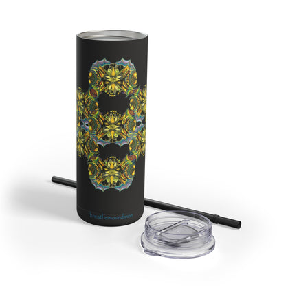 Copy of Creature by breathemovedivine Pattern 20oz Skinny Matte Tumbler - breathemovedivine