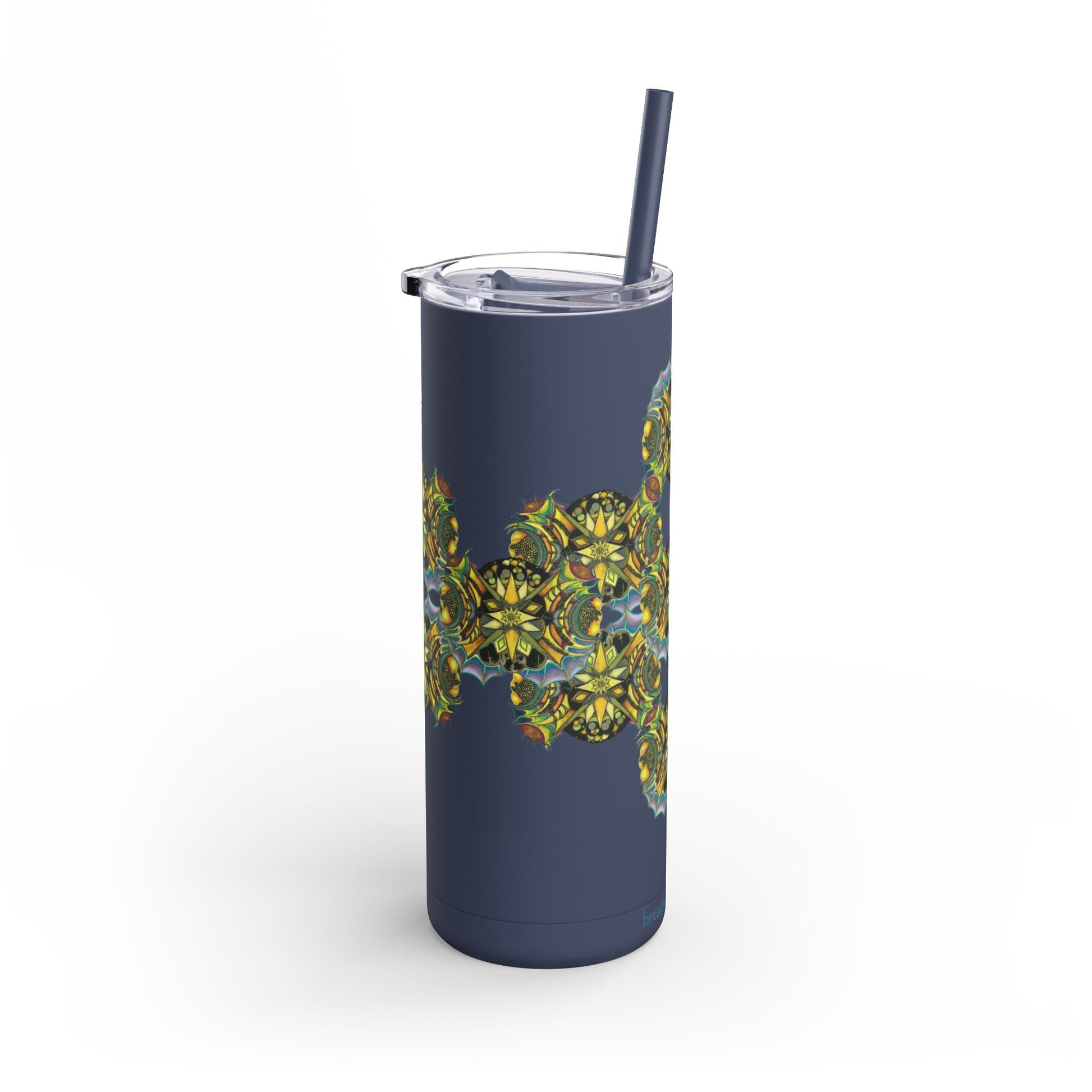 Copy of Creature by breathemovedivine Pattern 20oz Skinny Matte Tumbler - breathemovedivine