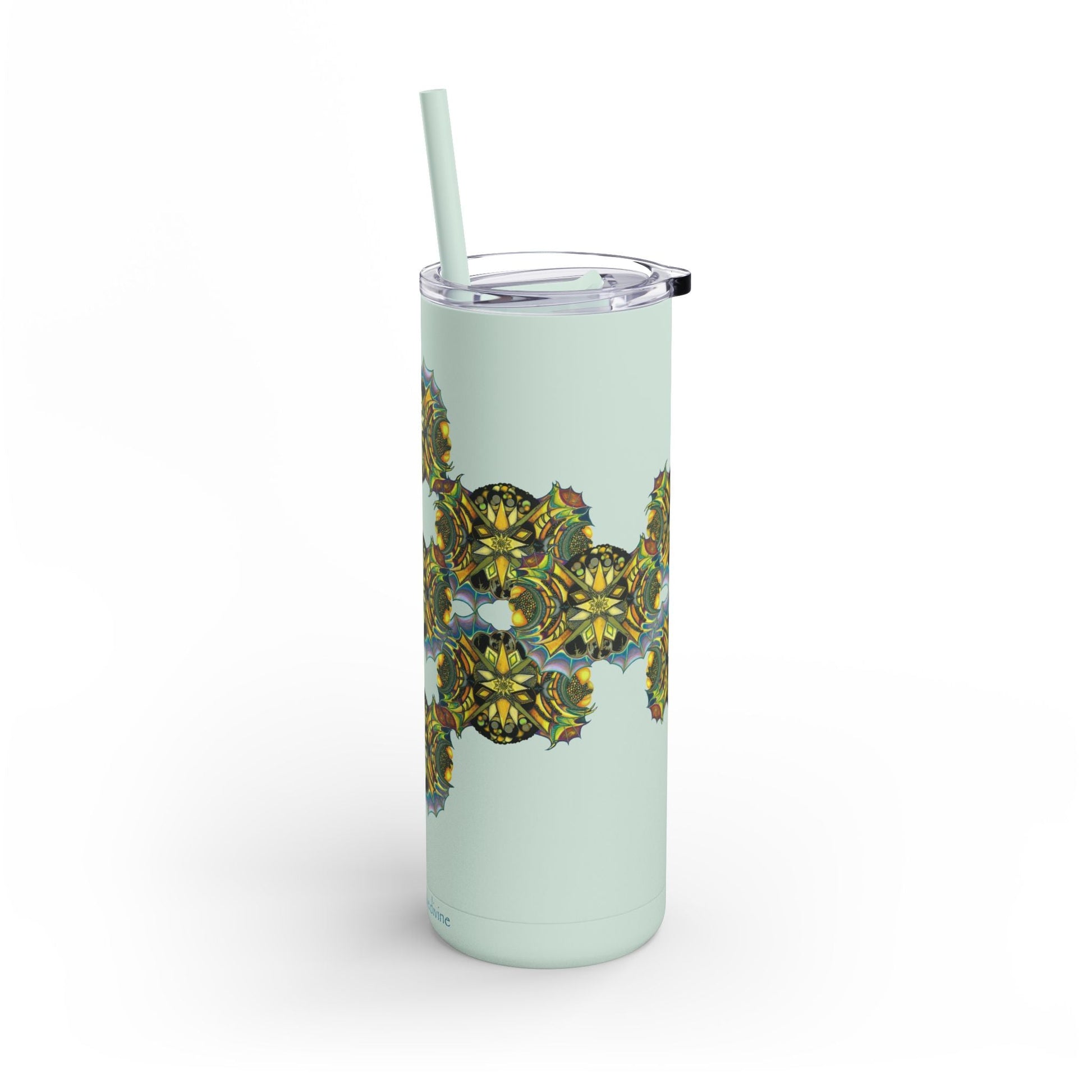 Copy of Creature by breathemovedivine Pattern 20oz Skinny Matte Tumbler - breathemovedivine