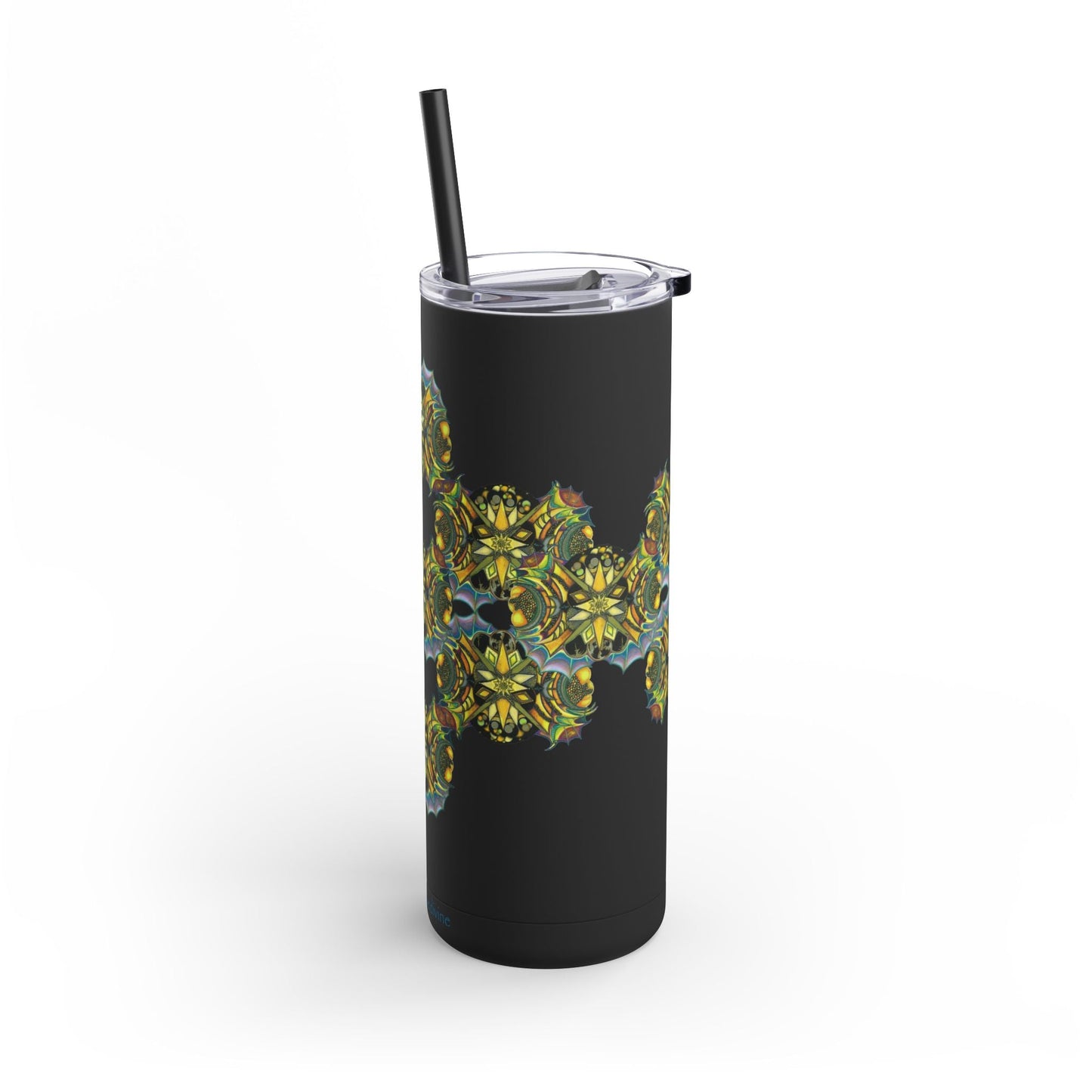 Copy of Creature by breathemovedivine Pattern 20oz Skinny Matte Tumbler - breathemovedivine