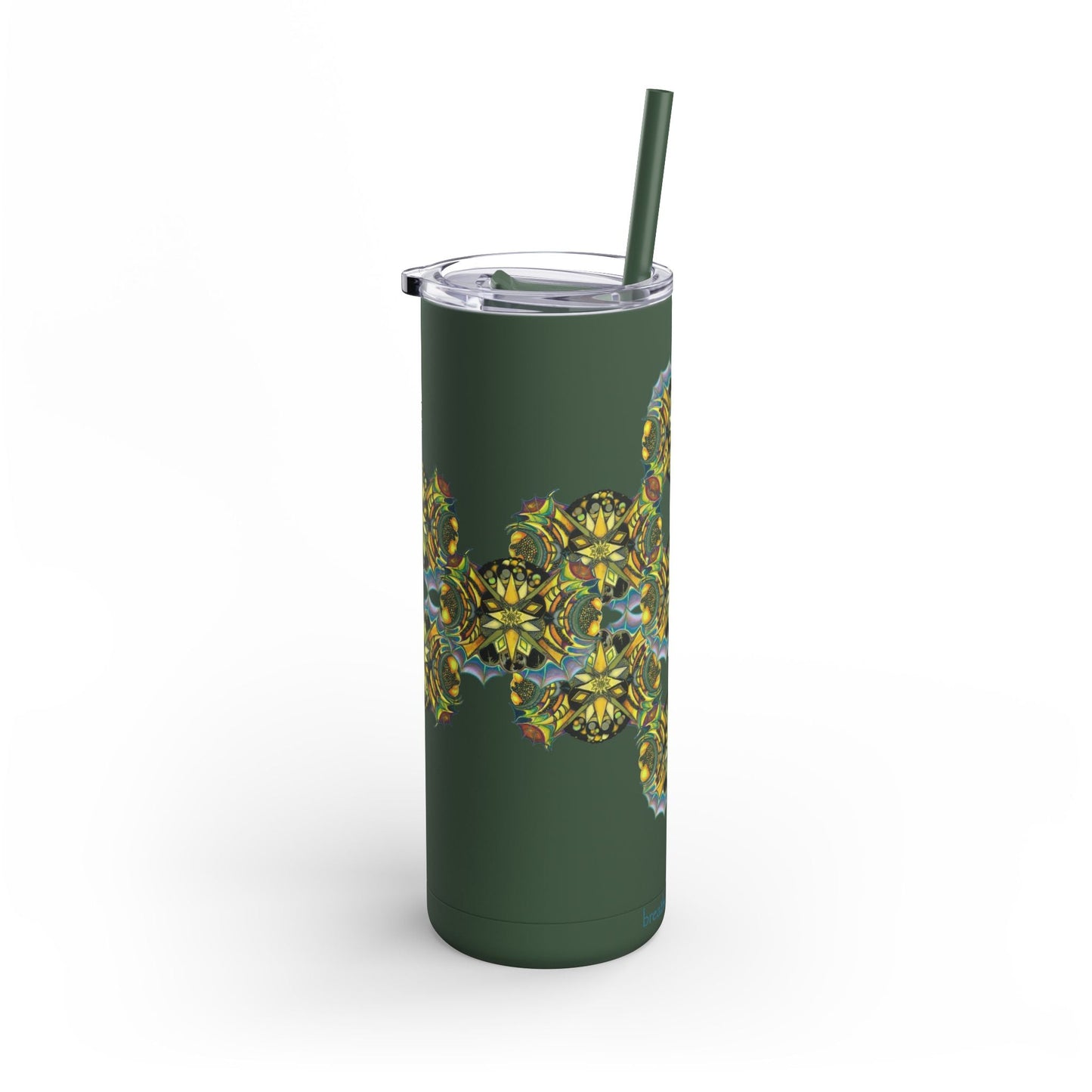 Copy of Creature by breathemovedivine Pattern 20oz Skinny Matte Tumbler - breathemovedivine