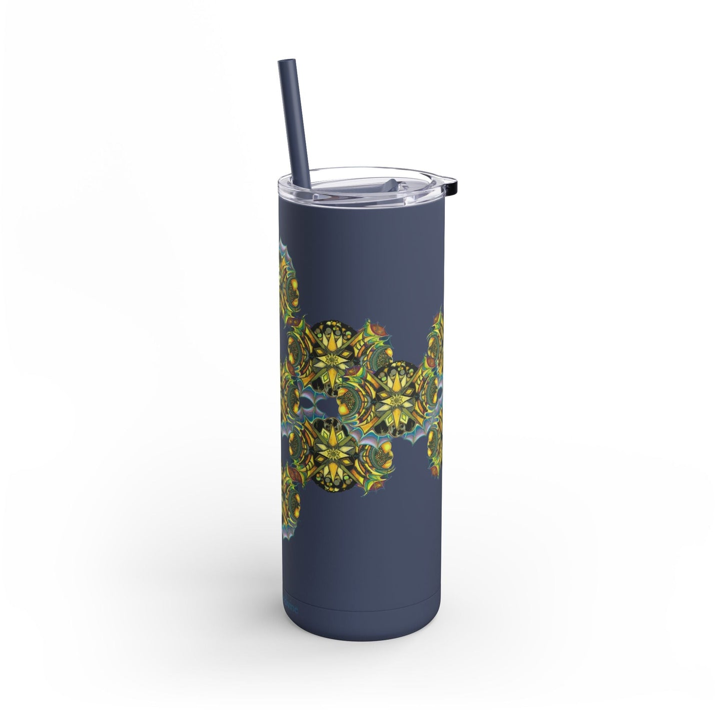 Copy of Creature by breathemovedivine Pattern 20oz Skinny Matte Tumbler - breathemovedivine