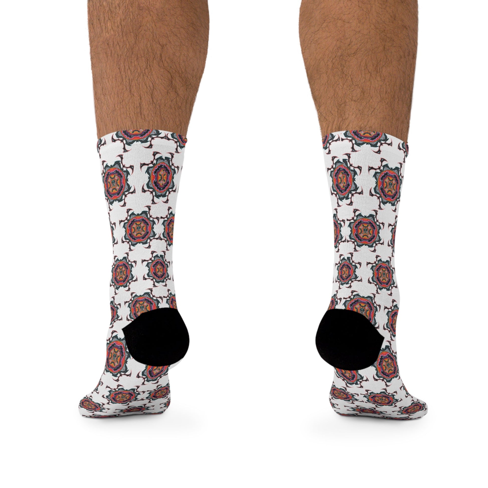 Copy of Scry by breathemovedivine Eco - Friendly Patterned Socks - breathemovedivine