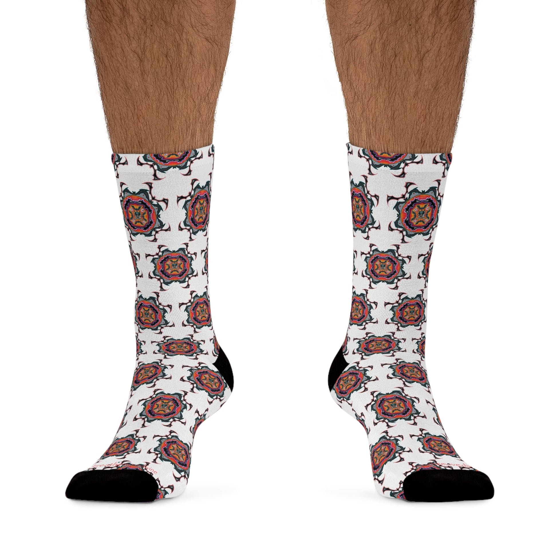 Copy of Scry by breathemovedivine Eco - Friendly Patterned Socks - breathemovedivine