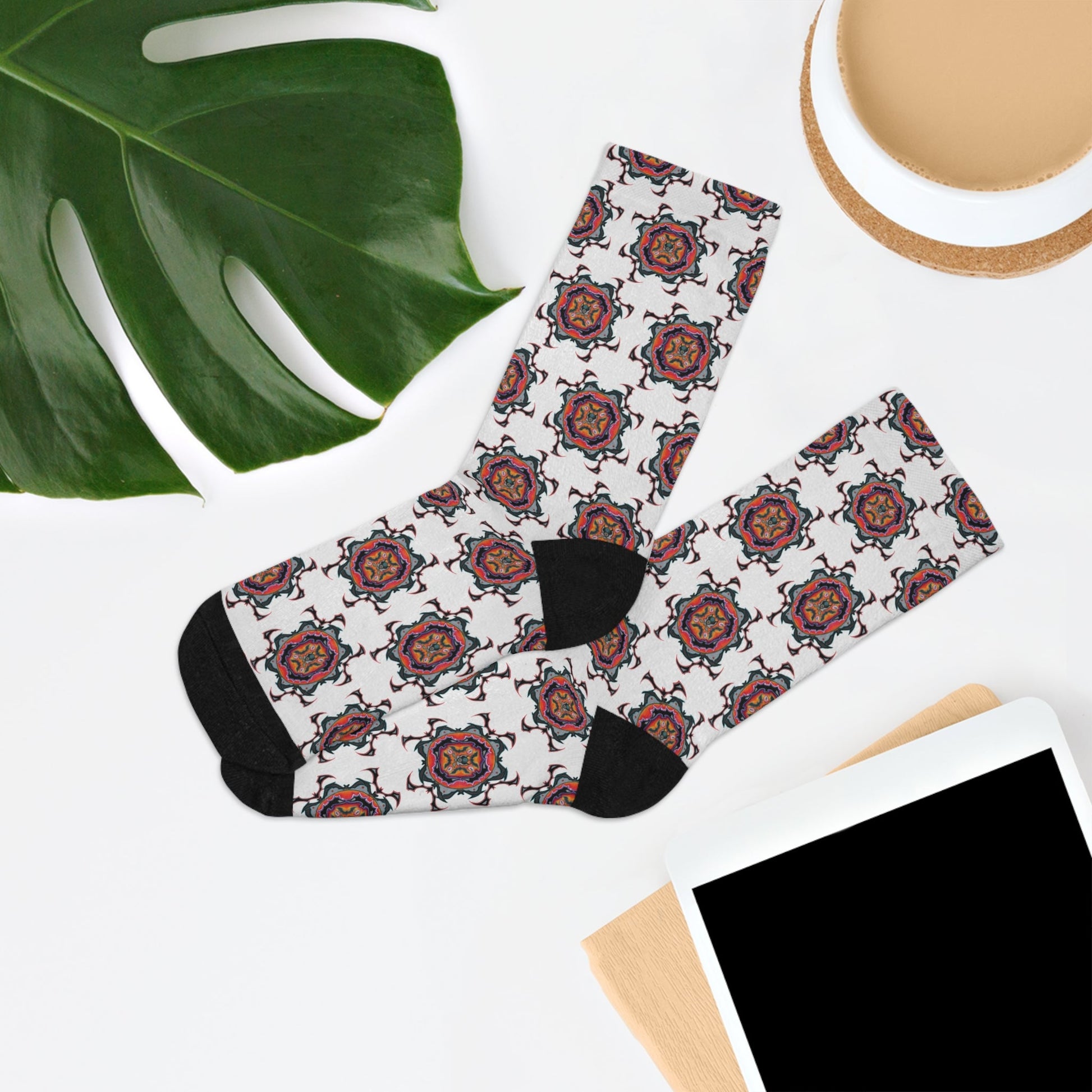 Copy of Scry by breathemovedivine Eco - Friendly Patterned Socks - breathemovedivine