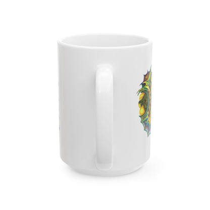 Creature by breathemovedivine Ceramic Mug, (11oz, 15oz) - breathemovedivine