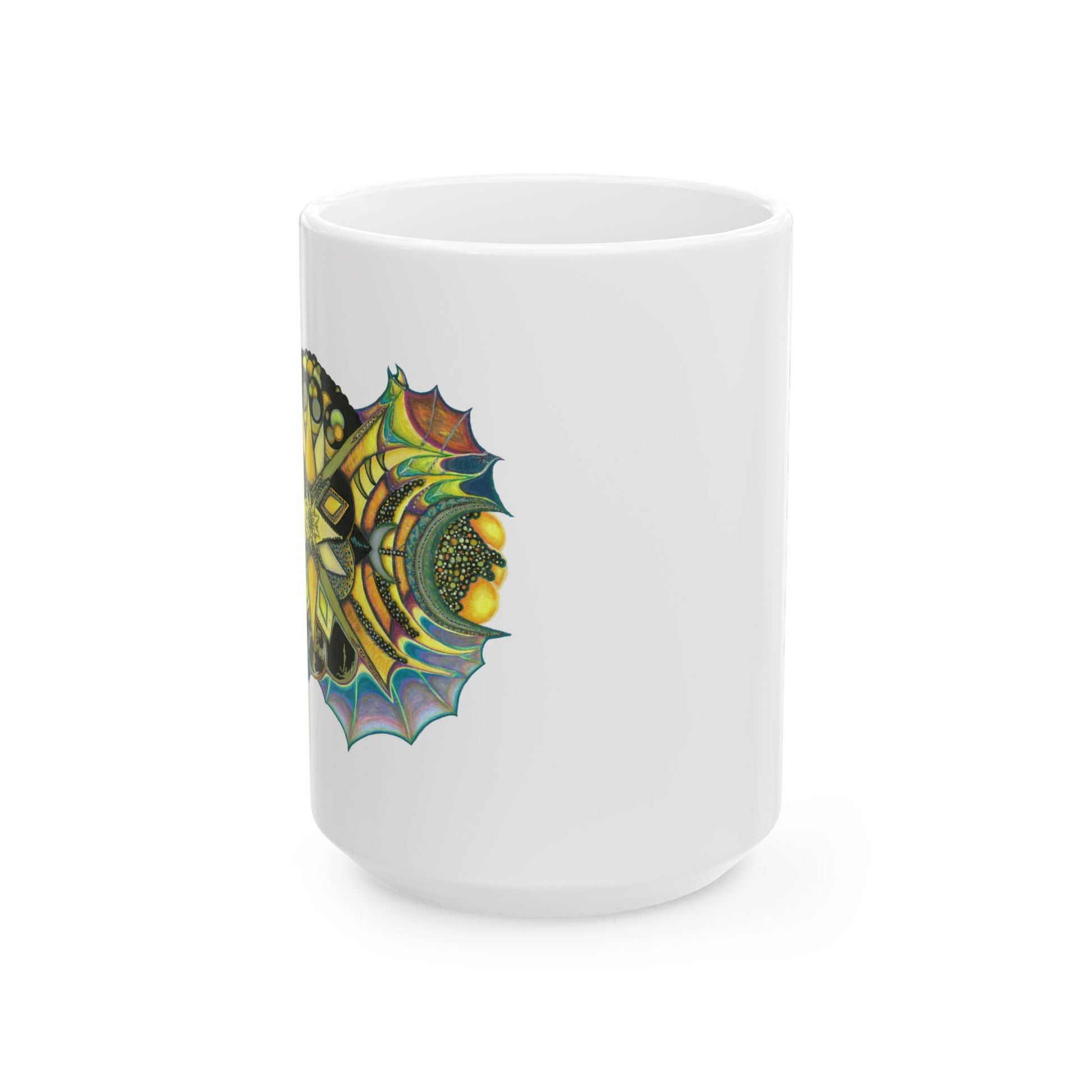 Creature by breathemovedivine Ceramic Mug, (11oz, 15oz) - breathemovedivine
