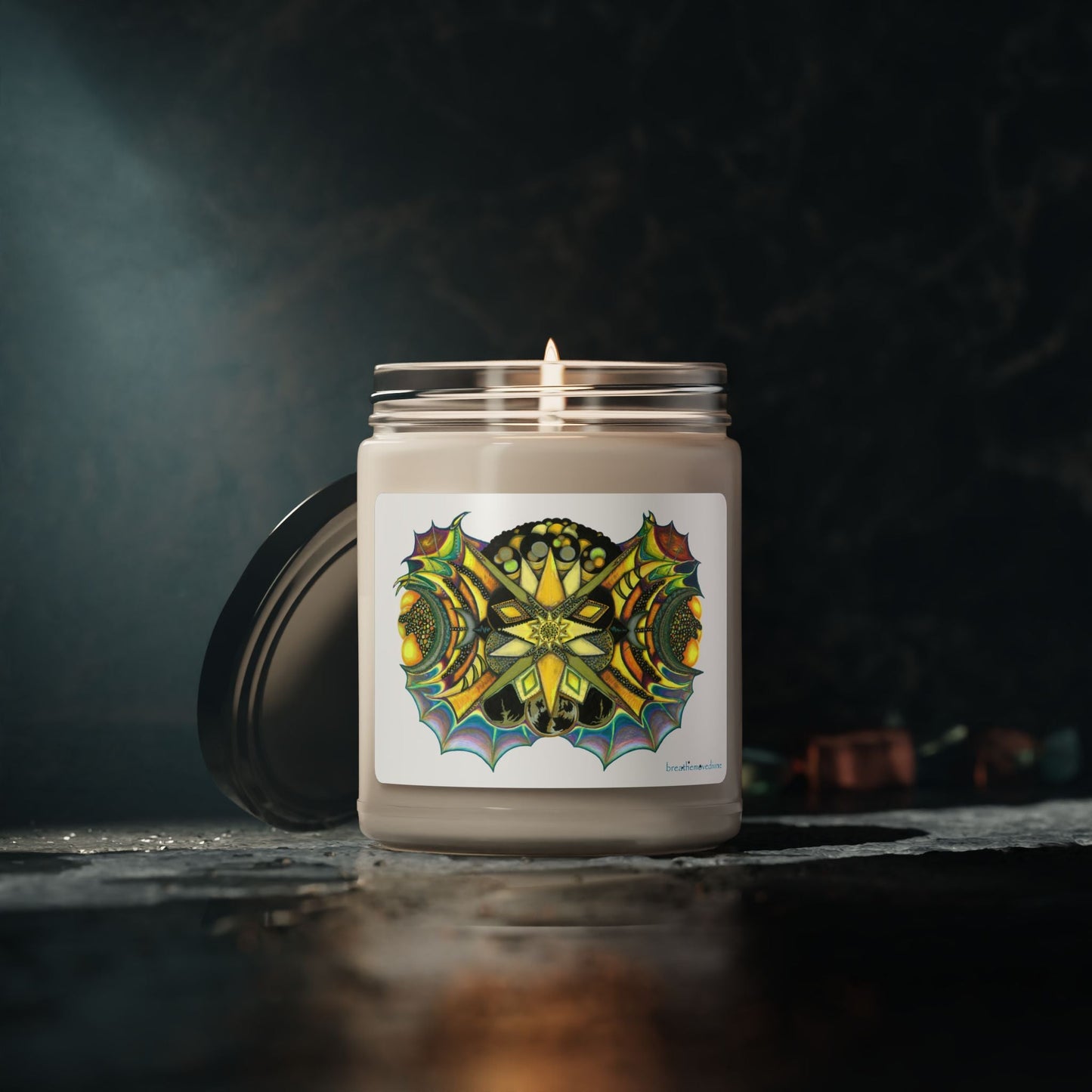 Creature by breathemovedivine Soy Scented Candle - breathemovedivine