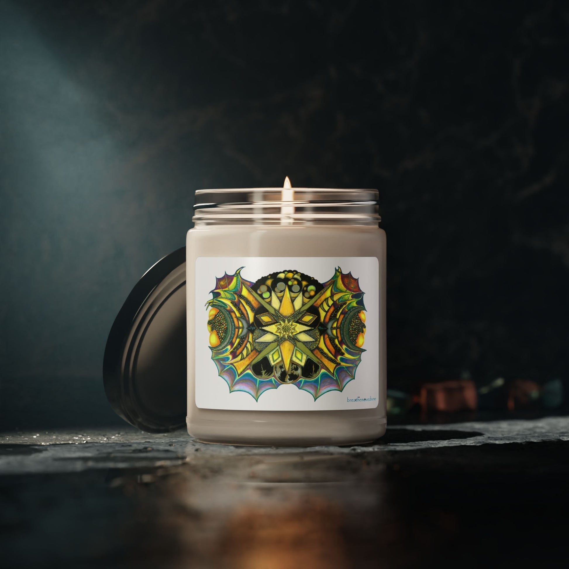 Creature by breathemovedivine Soy Scented Candle - breathemovedivine