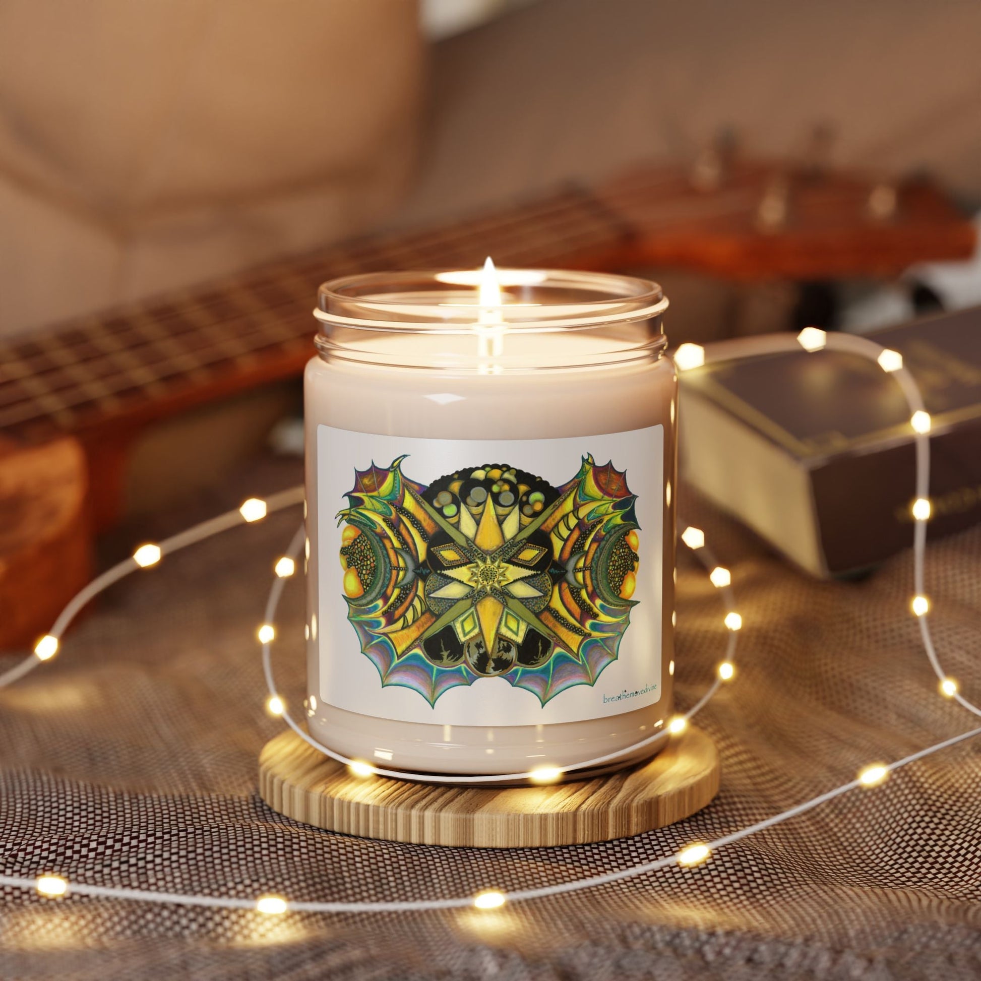 Creature by breathemovedivine Soy Scented Candle - breathemovedivine