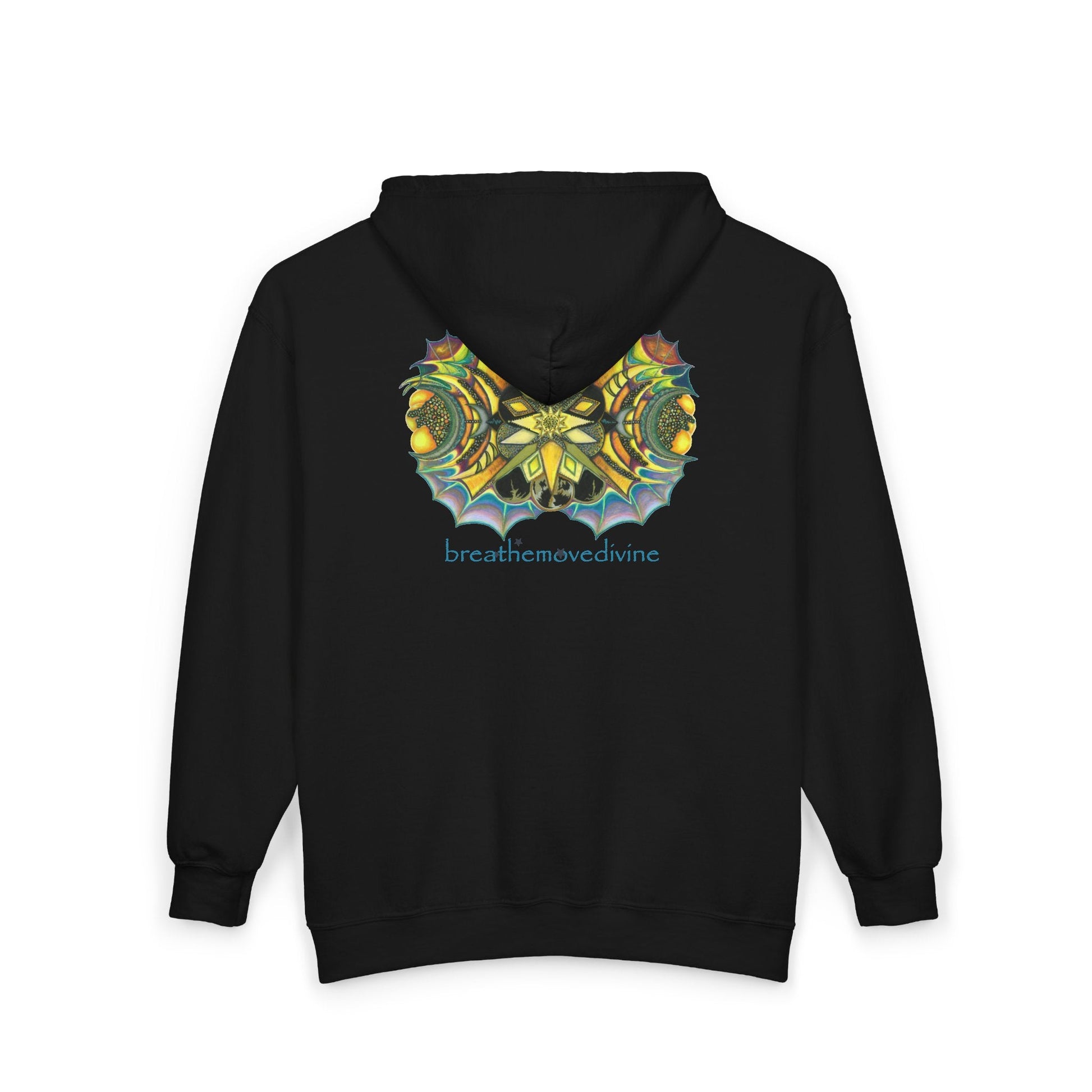 Creature by breathemovedivine Zip Up Hoodie - breathemovedivine
