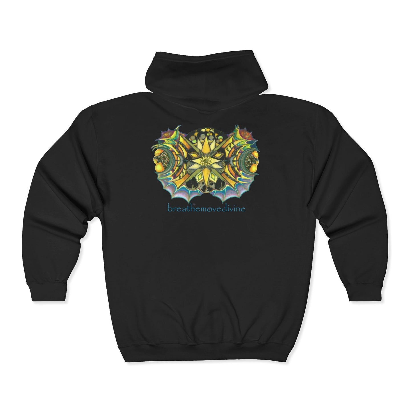 Creature by breathemovedivine Zip Up Hoodie - breathemovedivine