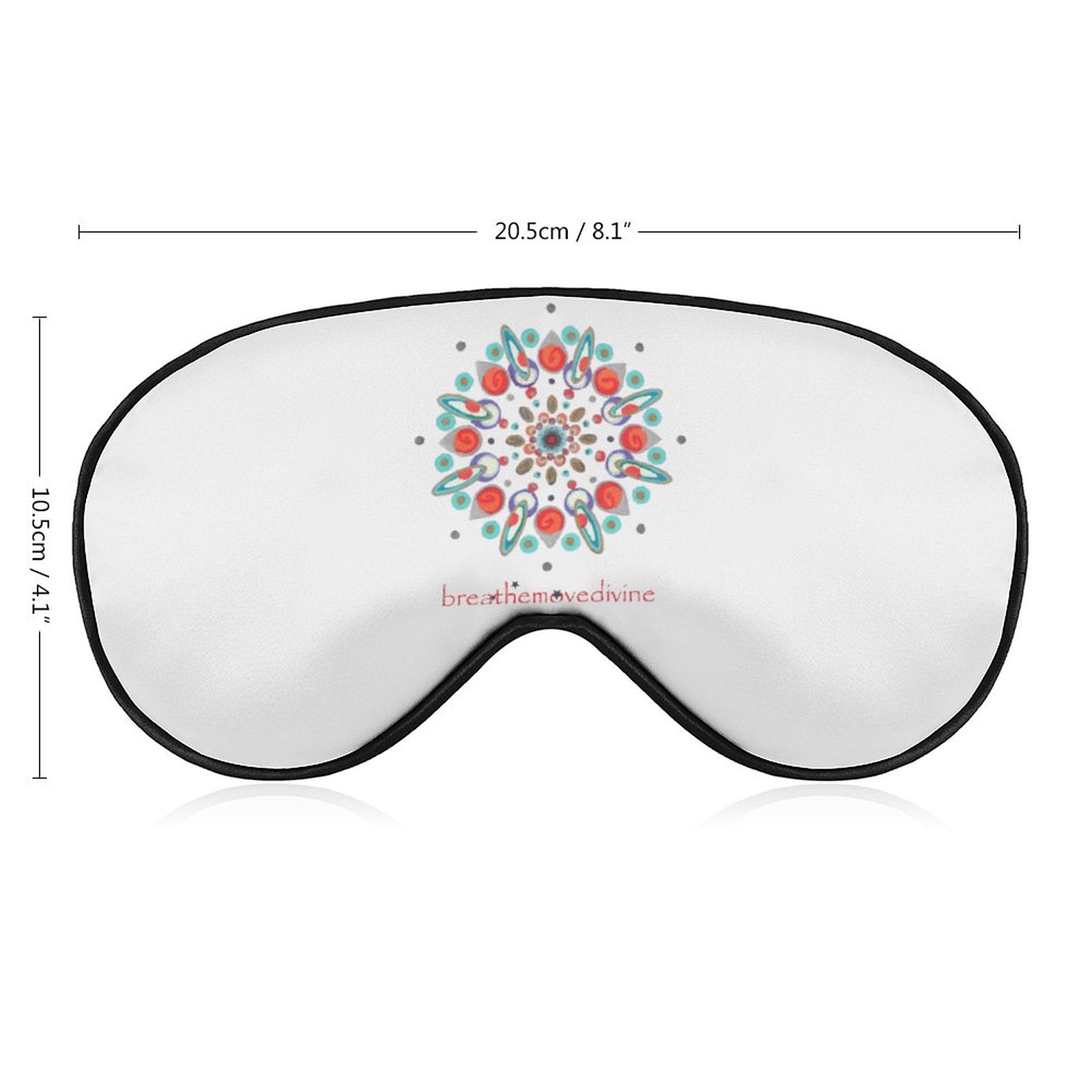 Inner Eye by breathemovedivine Meditation Mask -  19.28 - Measurements
