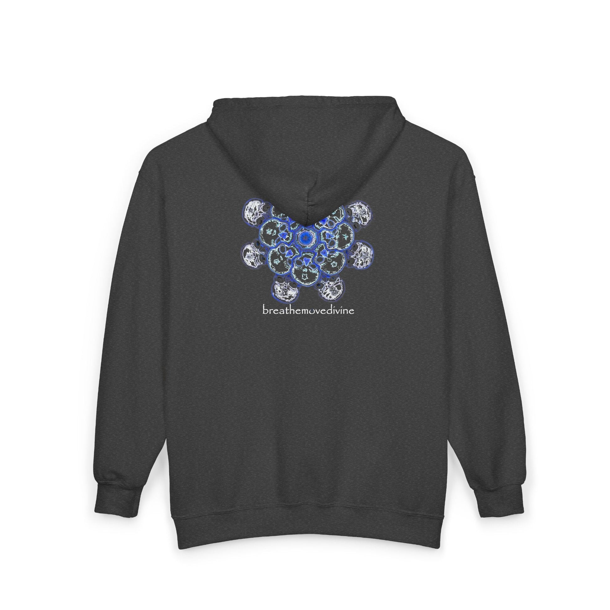 Flowers for Me by breathemovedivine Zip Up Hoodie - breathemovedivine