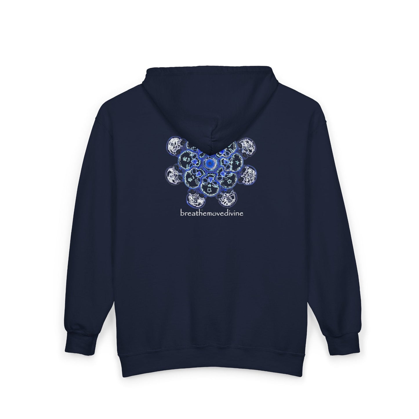 Flowers for Me by breathemovedivine Zip Up Hoodie - breathemovedivine