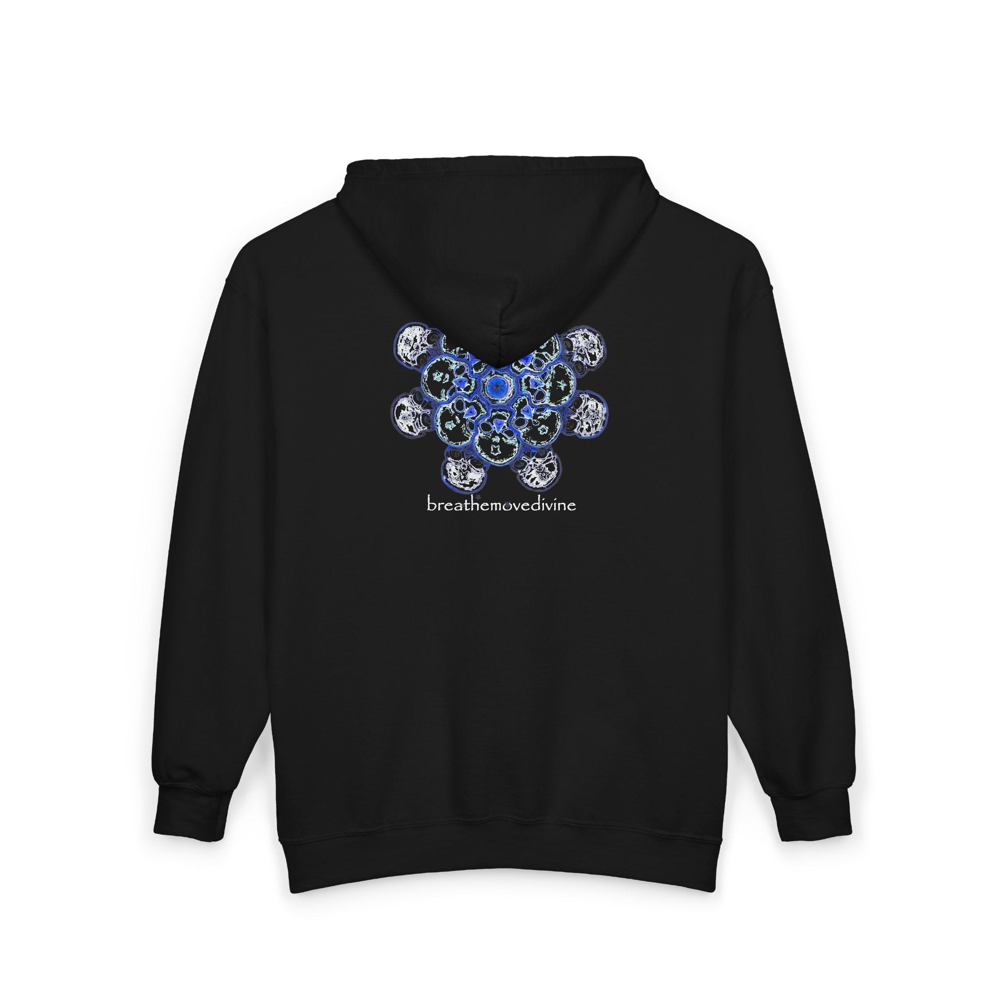 Flowers for Me by breathemovedivine Zip Up Hoodie - breathemovedivine