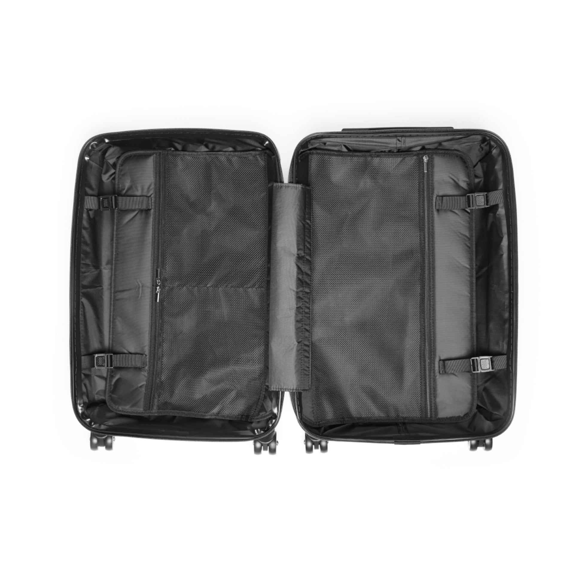 Heart Flame by breathemovedivine Colorful Mandala Suitcase - Travel with Style and Inspiration - breathemovedivine