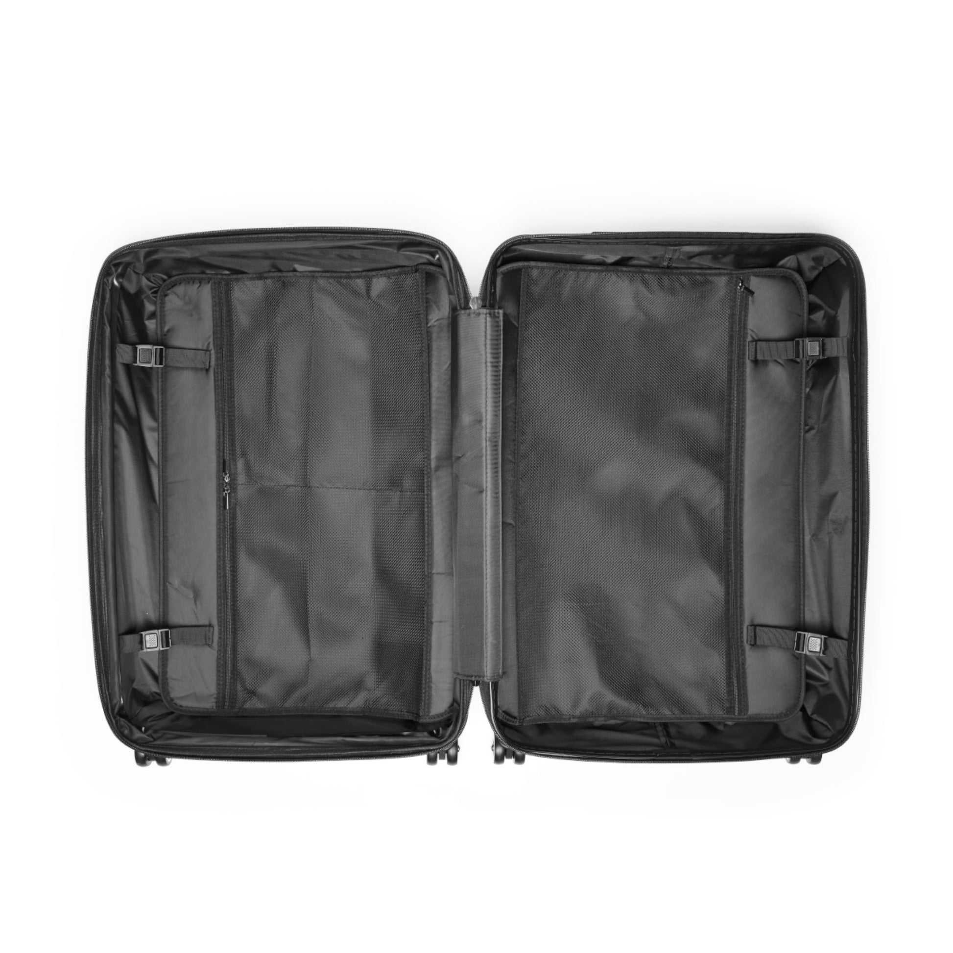 Heart Flame by breathemovedivine Colorful Mandala Suitcase - Travel with Style and Inspiration - breathemovedivine
