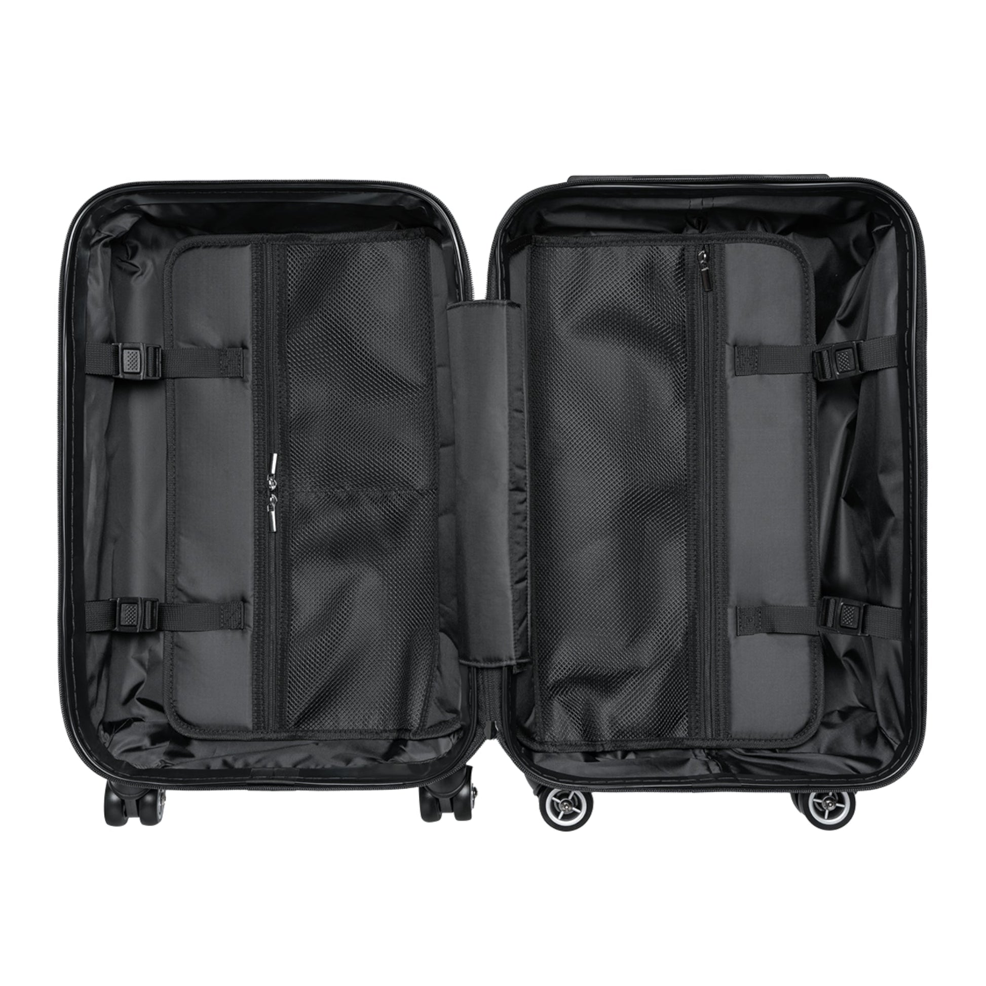Heart Flame by breathemovedivine Colorful Mandala Suitcase - Travel with Style and Inspiration - breathemovedivine