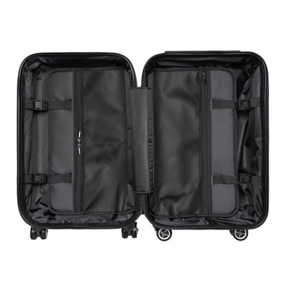 Heart Flame by breathemovedivine Colorful Mandala Suitcase - Travel with Style and Inspiration - breathemovedivine