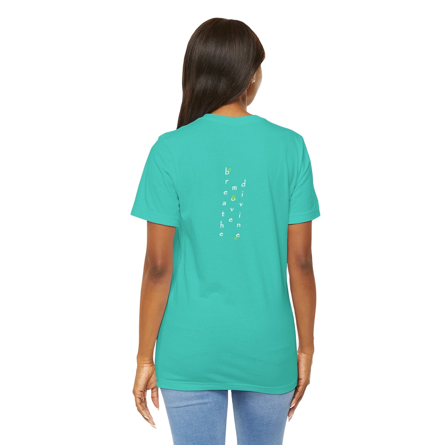 Heart Flame by breathemovedivine Unisex Jersey T - breathemovedivine