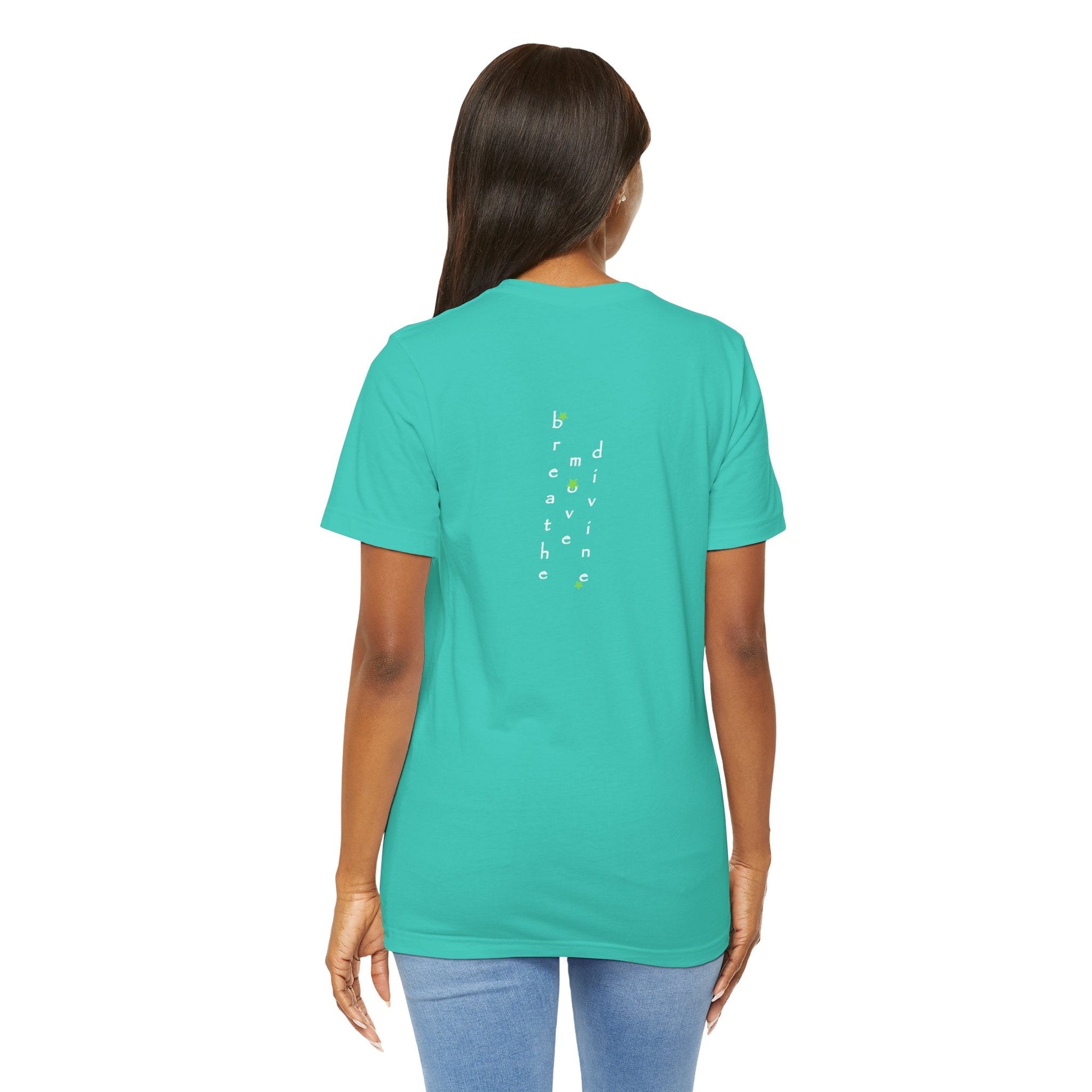 Heart Flame by breathemovedivine Unisex Jersey T - breathemovedivine