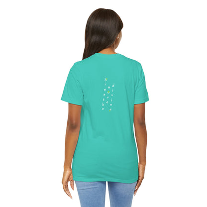 Heart Flame by breathemovedivine Unisex Jersey T - breathemovedivine
