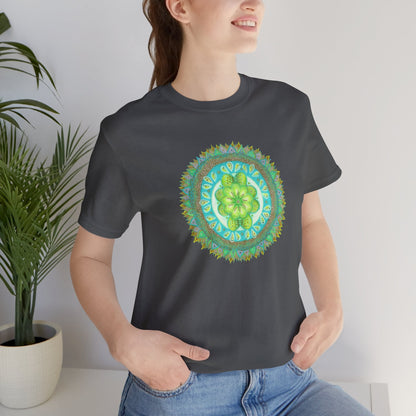 Heart Flame by breathemovedivine Unisex Jersey T - breathemovedivine