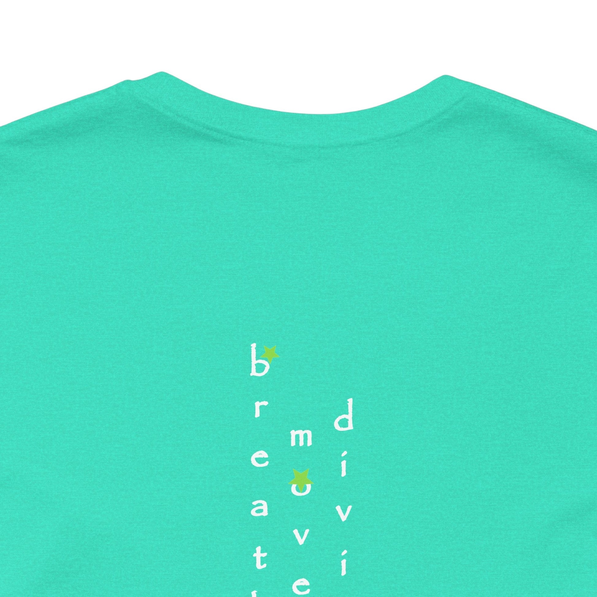 Heart Flame by breathemovedivine Unisex Jersey T - breathemovedivine