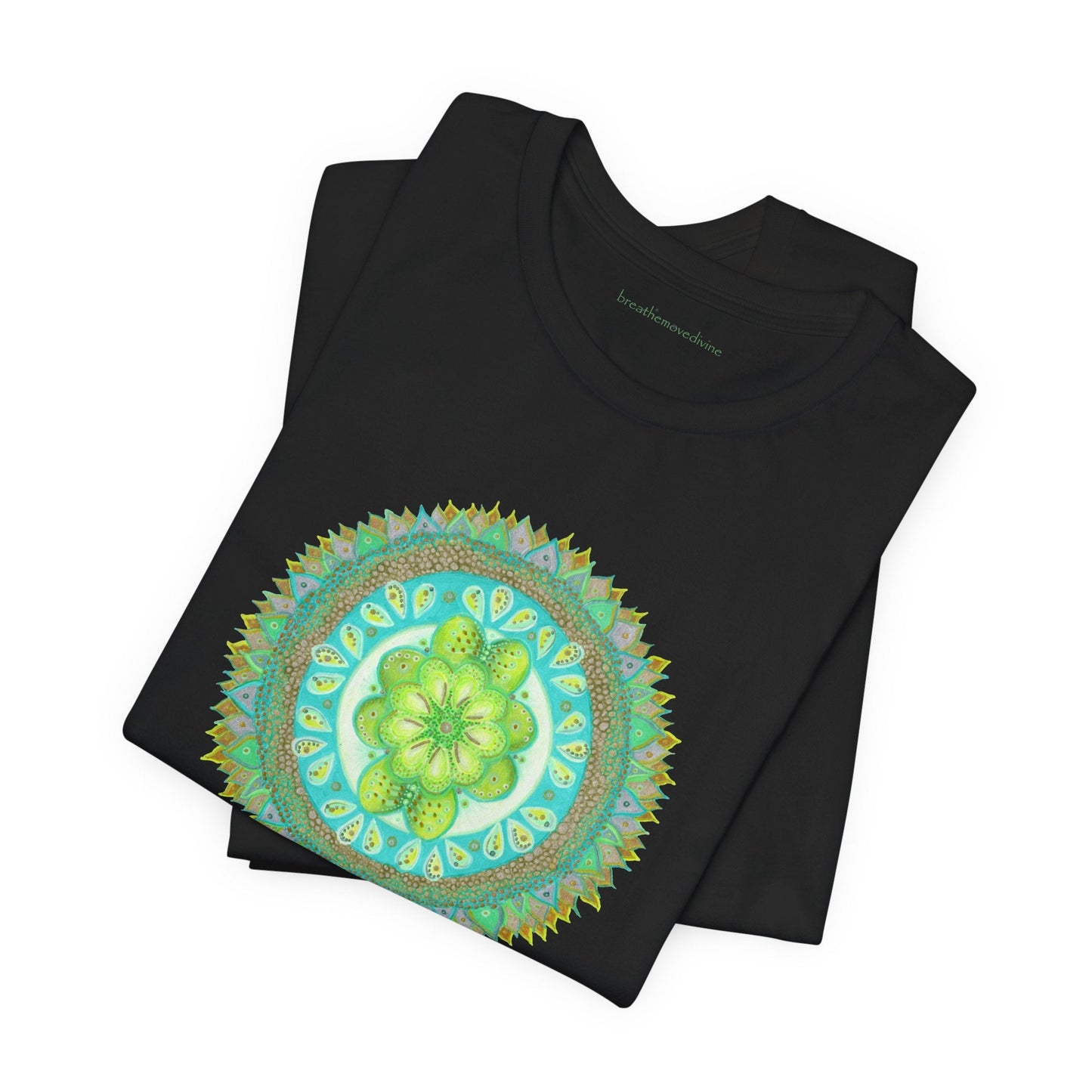 Heart Flame by breathemovedivine Unisex Jersey T - breathemovedivine