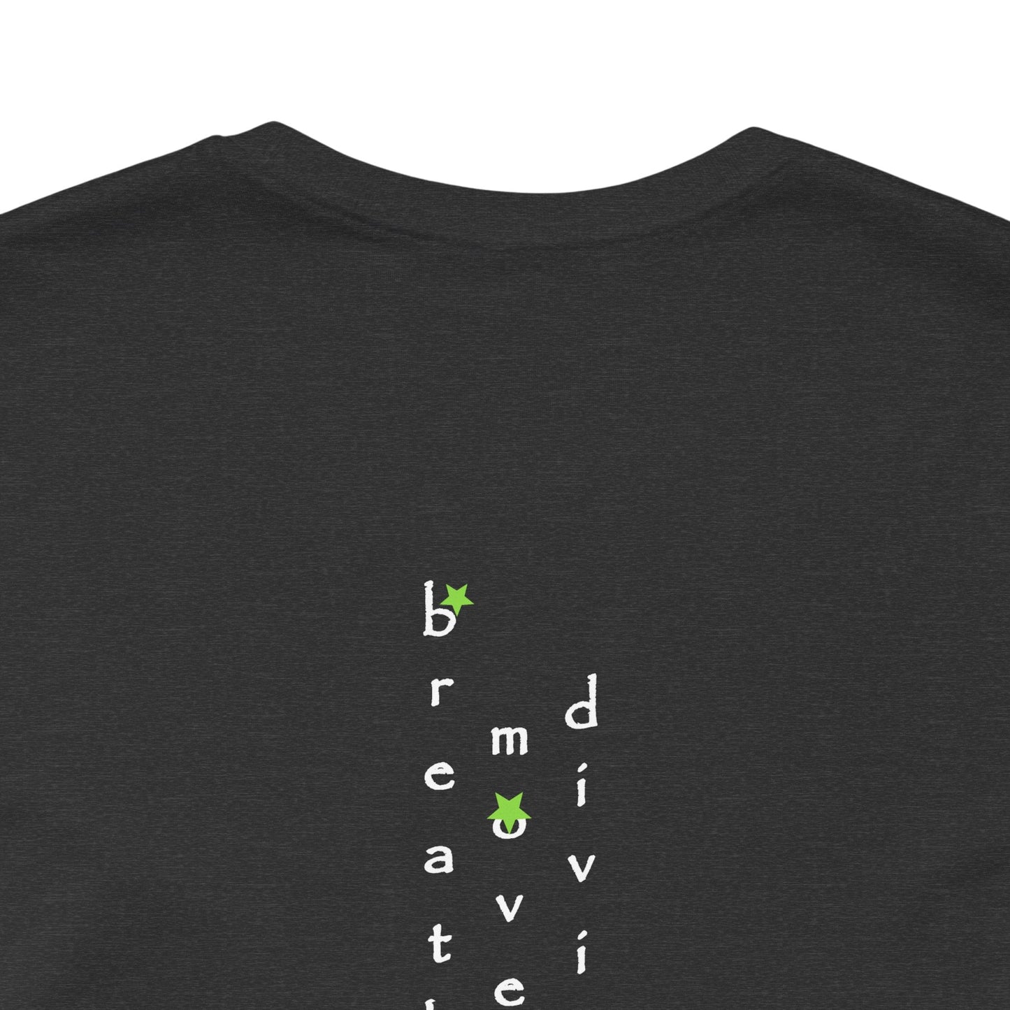 Heart Flame by breathemovedivine Unisex Jersey T - breathemovedivine