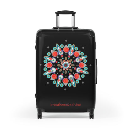 Inner Eye by breathemovedivine Colorful Mandala Suitcase - Travel with Style and Inspiration - breathemovedivine