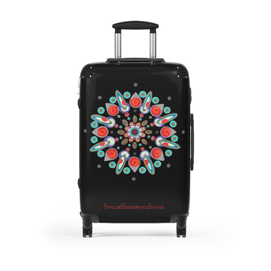 Inner Eye by breathemovedivine Colorful Mandala Suitcase - Travel with Style and Inspiration - breathemovedivine