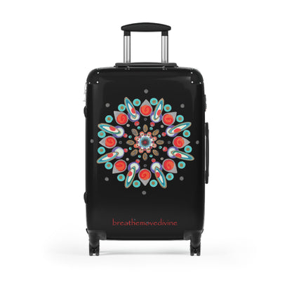 Inner Eye by breathemovedivine Colorful Mandala Suitcase - Travel with Style and Inspiration - breathemovedivine