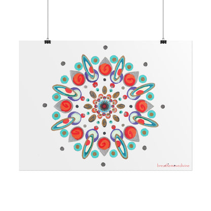 Inner Eye by breathemovedivine Vibrant Rolled Poster Print - breathemovedivine