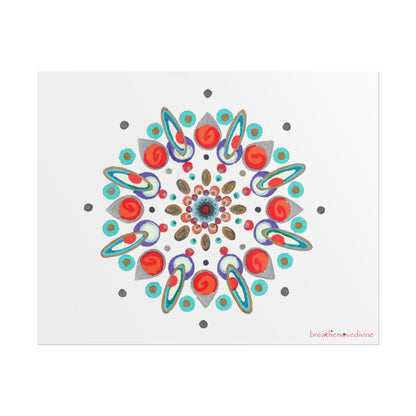 Inner Eye by breathemovedivine Vibrant Rolled Poster Print - breathemovedivine