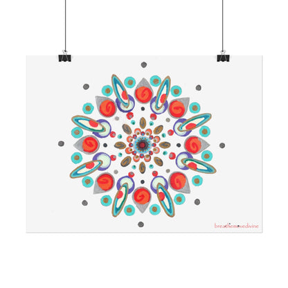 Inner Eye by breathemovedivine Vibrant Rolled Poster Print - breathemovedivine