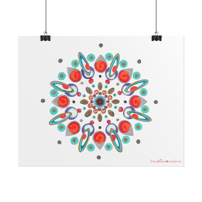 Inner Eye by breathemovedivine Vibrant Rolled Poster Print - breathemovedivine