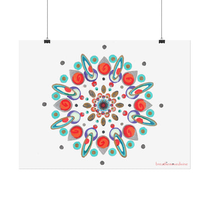 Inner Eye by breathemovedivine Vibrant Rolled Poster Print - breathemovedivine