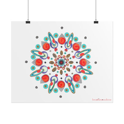 Inner Eye by breathemovedivine Vibrant Rolled Poster Print - breathemovedivine