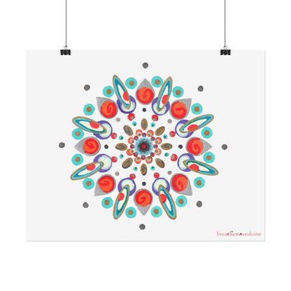 Inner Eye by breathemovedivine Vibrant Rolled Poster Print - breathemovedivine