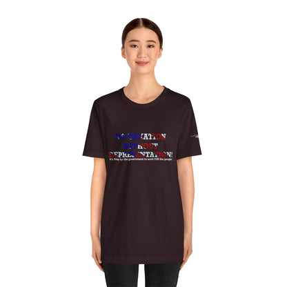 No Taxation Without Representation Unisex T - breathemovedivine RESIST - breathemovedivine