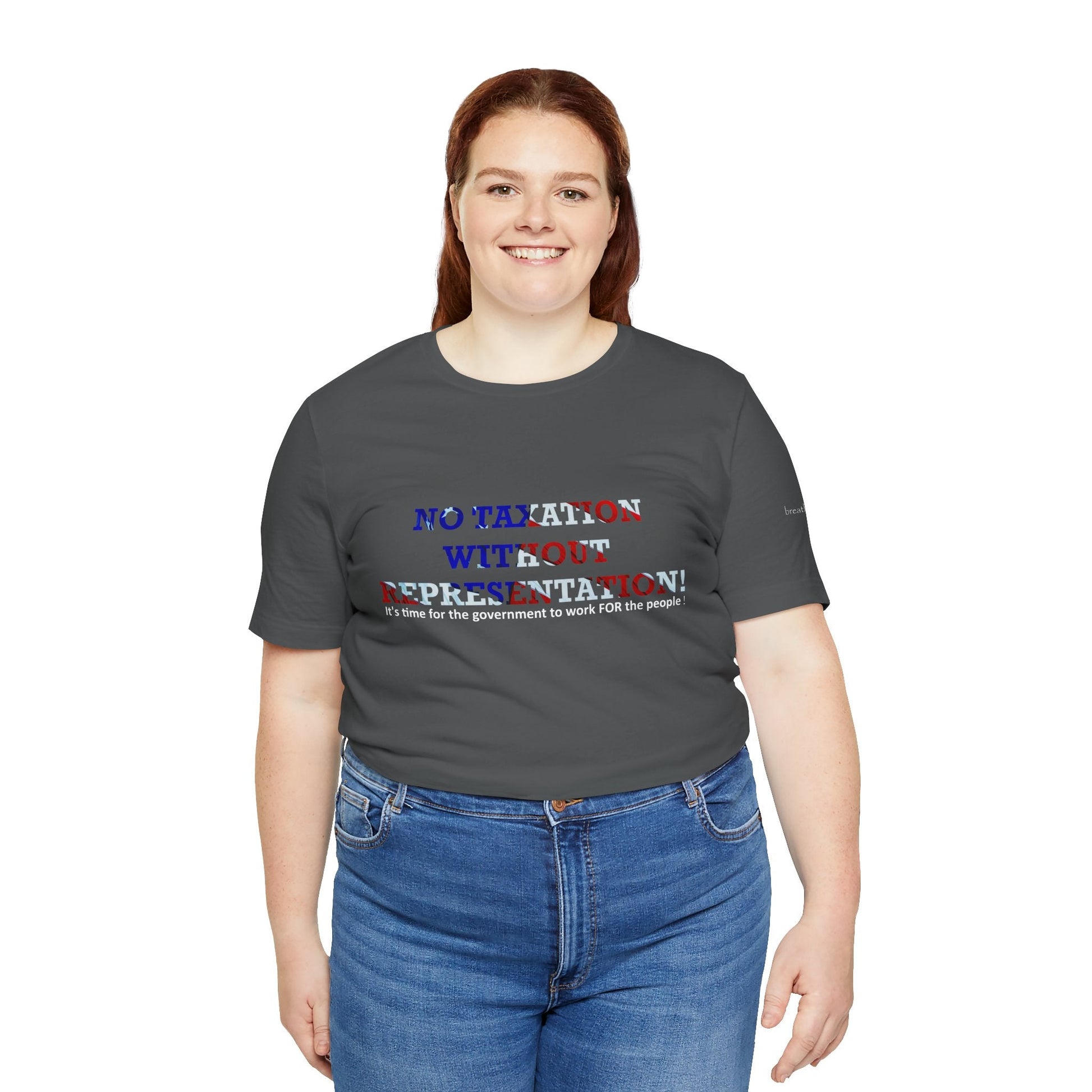 No Taxation Without Representation Unisex T - breathemovedivine RESIST - breathemovedivine